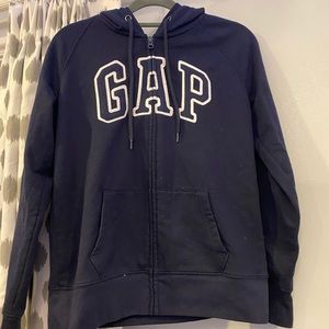 Gap zip up sweater